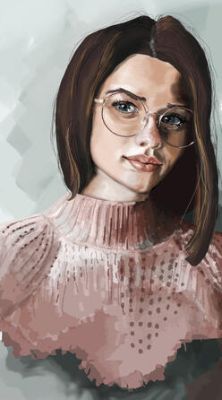 2 hour digital painting