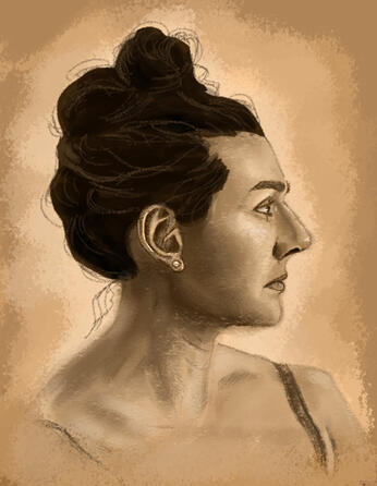 1.5 hour digital painting